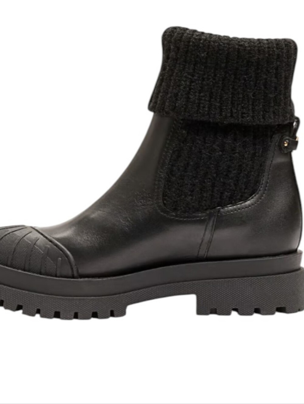 Sam Edelman Women's Steele Knit Chelsea boots in black.... Size 8.5